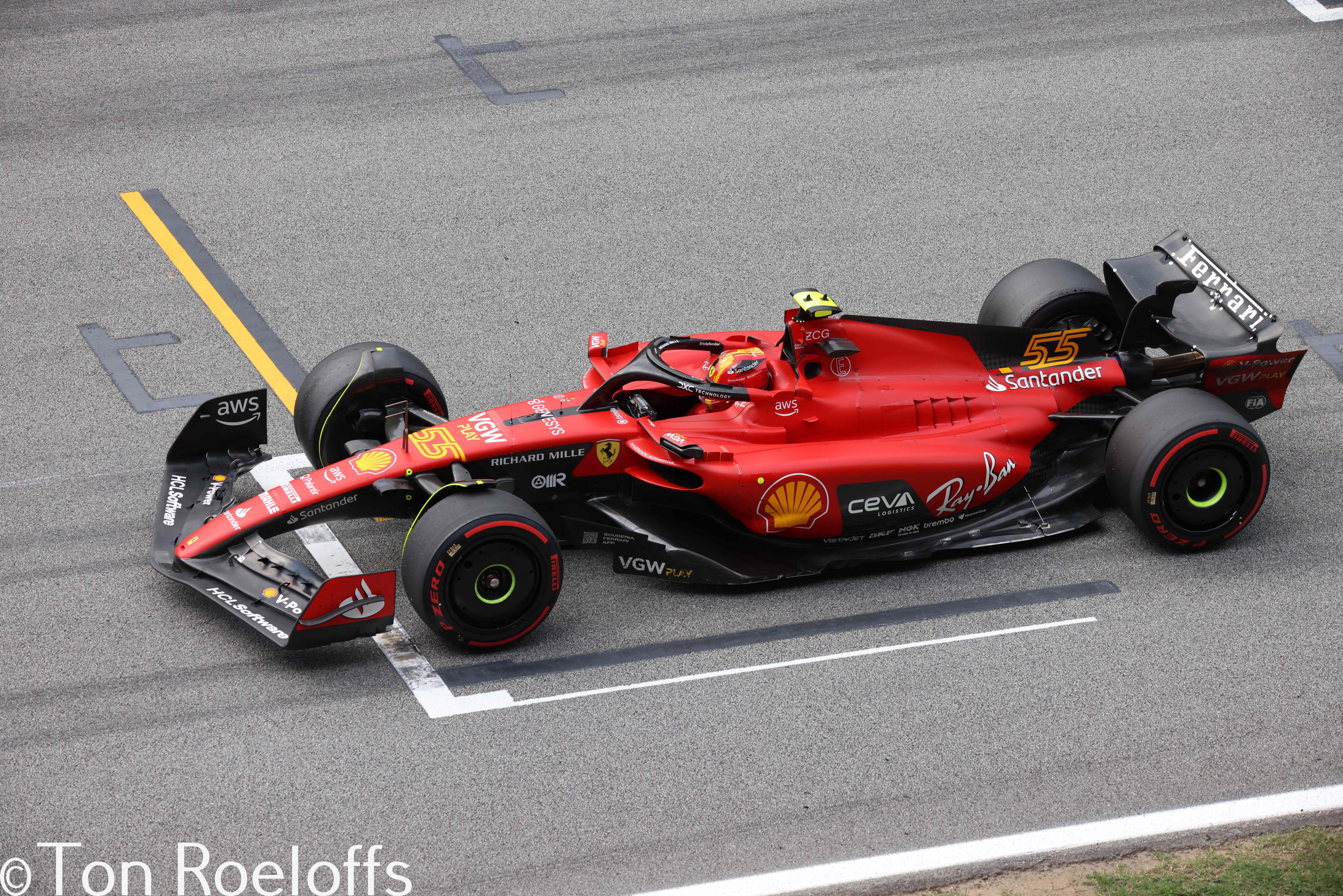 Sensorrekken Ferrari
